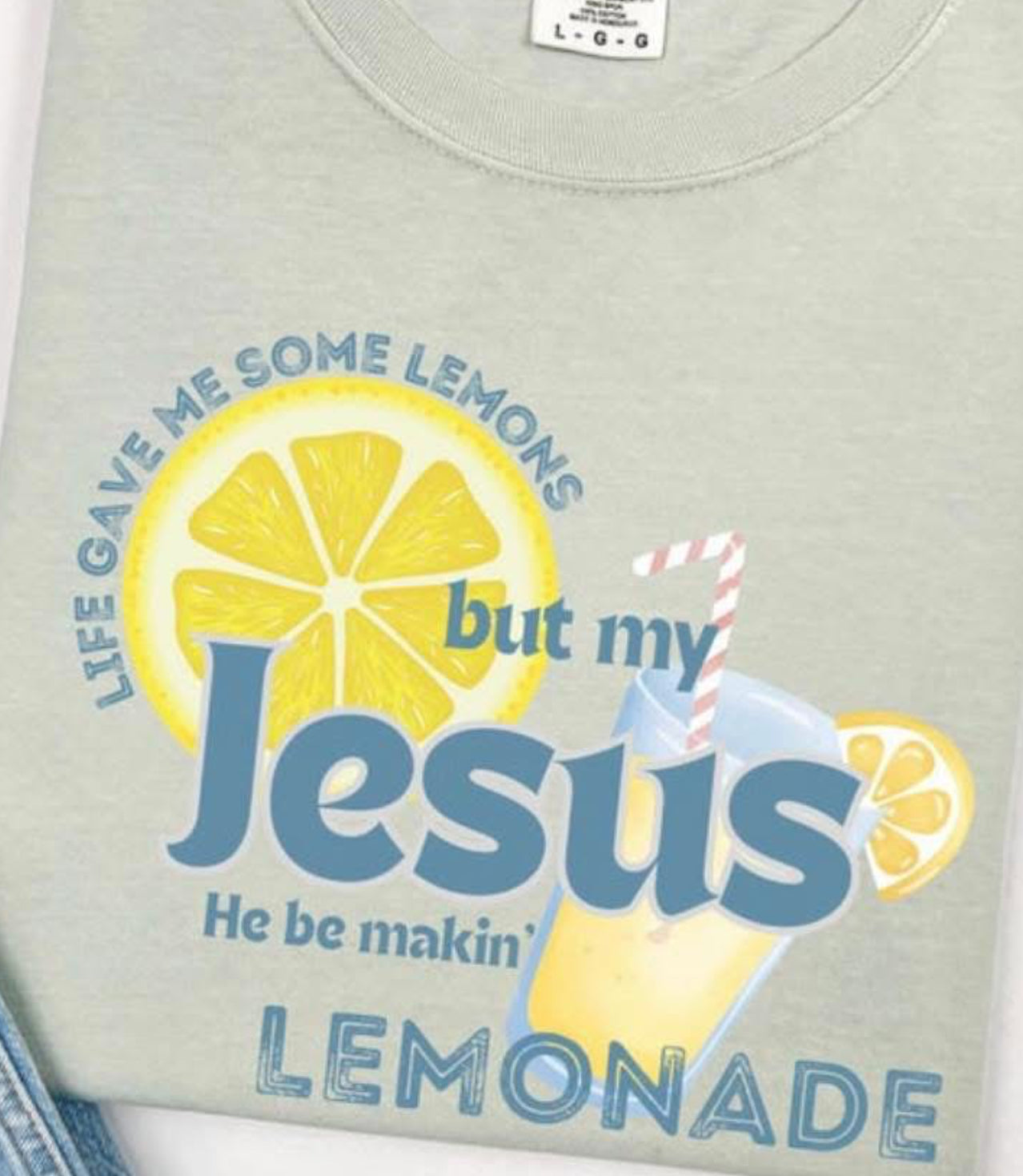 Jesus Making Lemonade