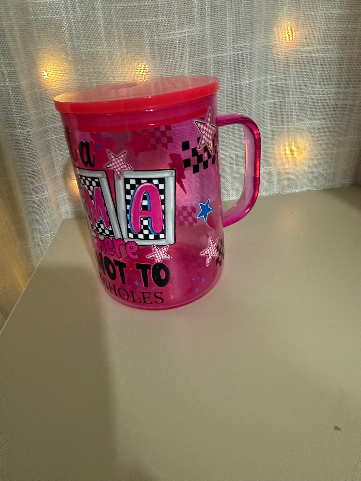 Just A Mama 16 Oz Glass Mug