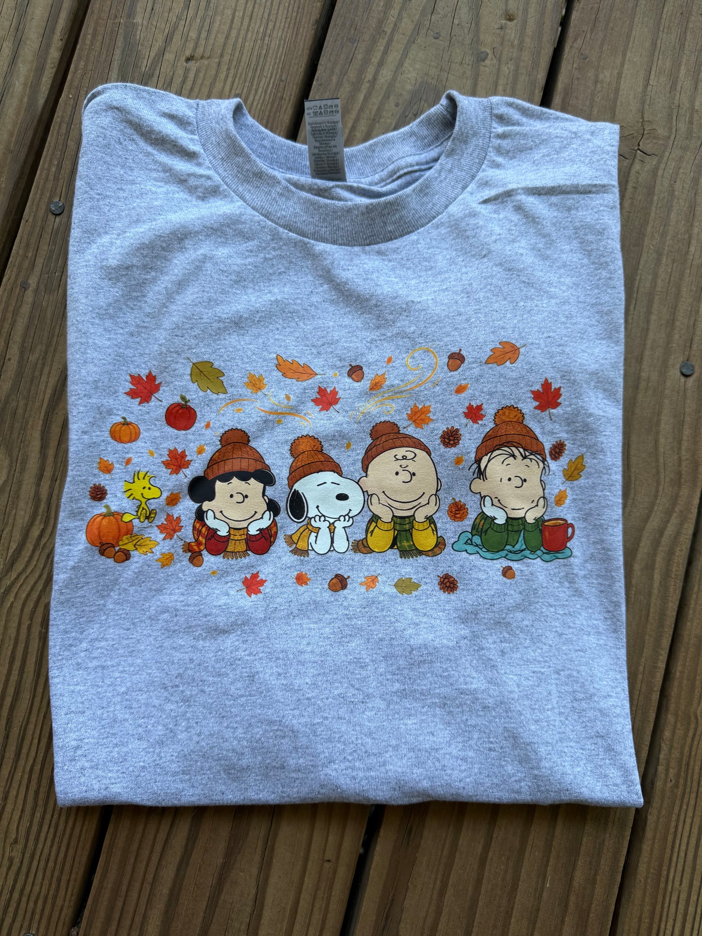 Large- Peanuts Long Sleeve