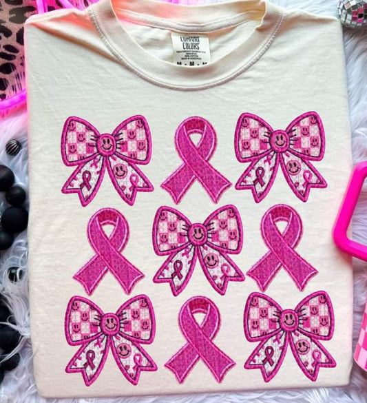 Pink Ribbon And Bows