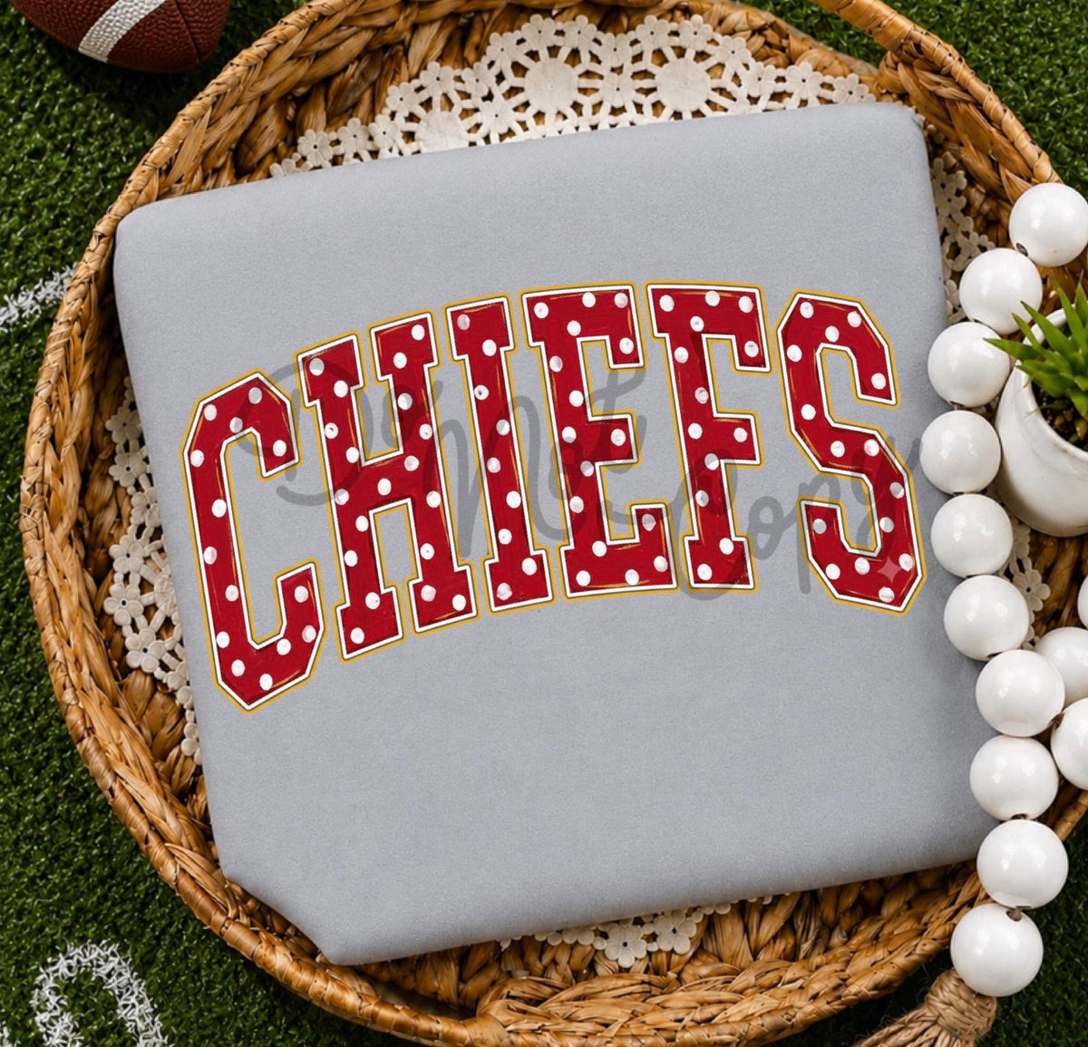 Chiefs Polka Dot