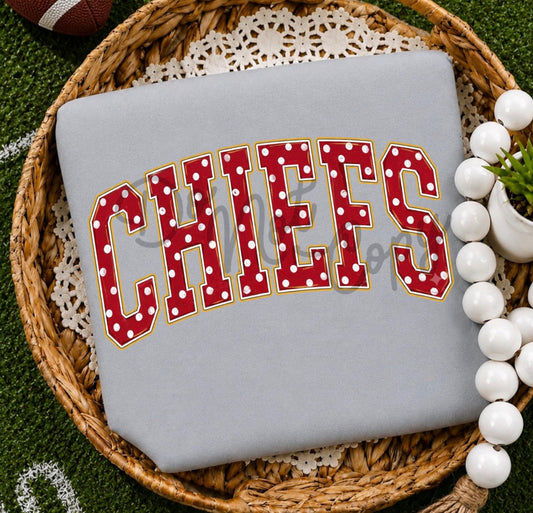 Chiefs Polka Dot