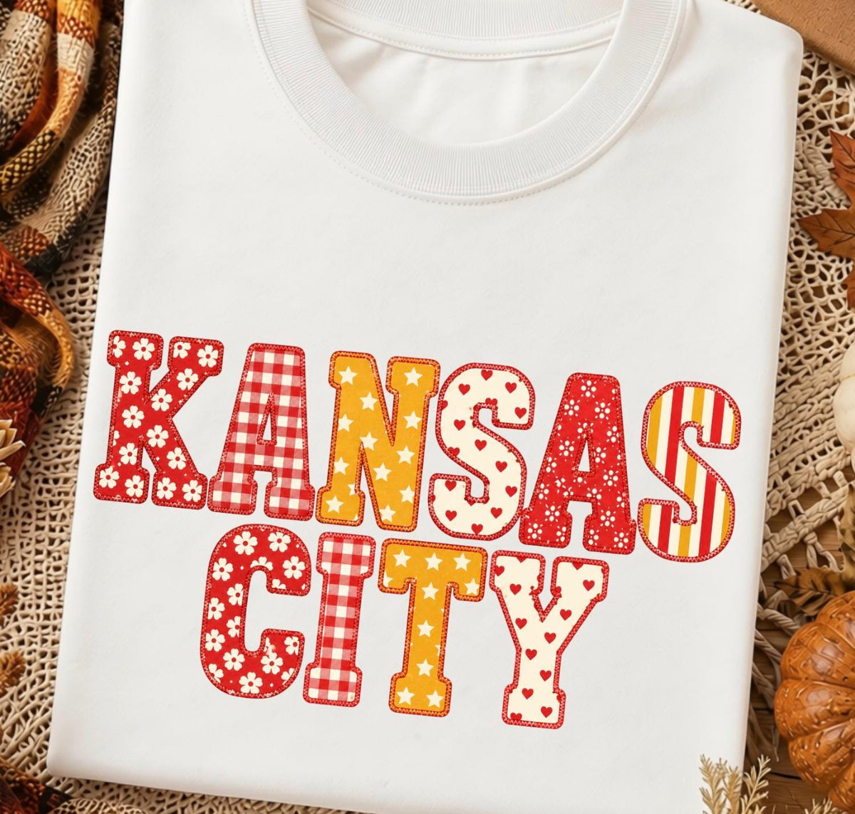Kansas City Faux Stitching