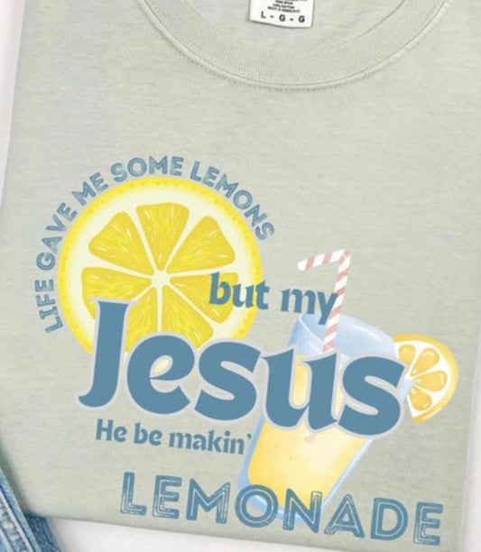 Jesus Making Lemonade